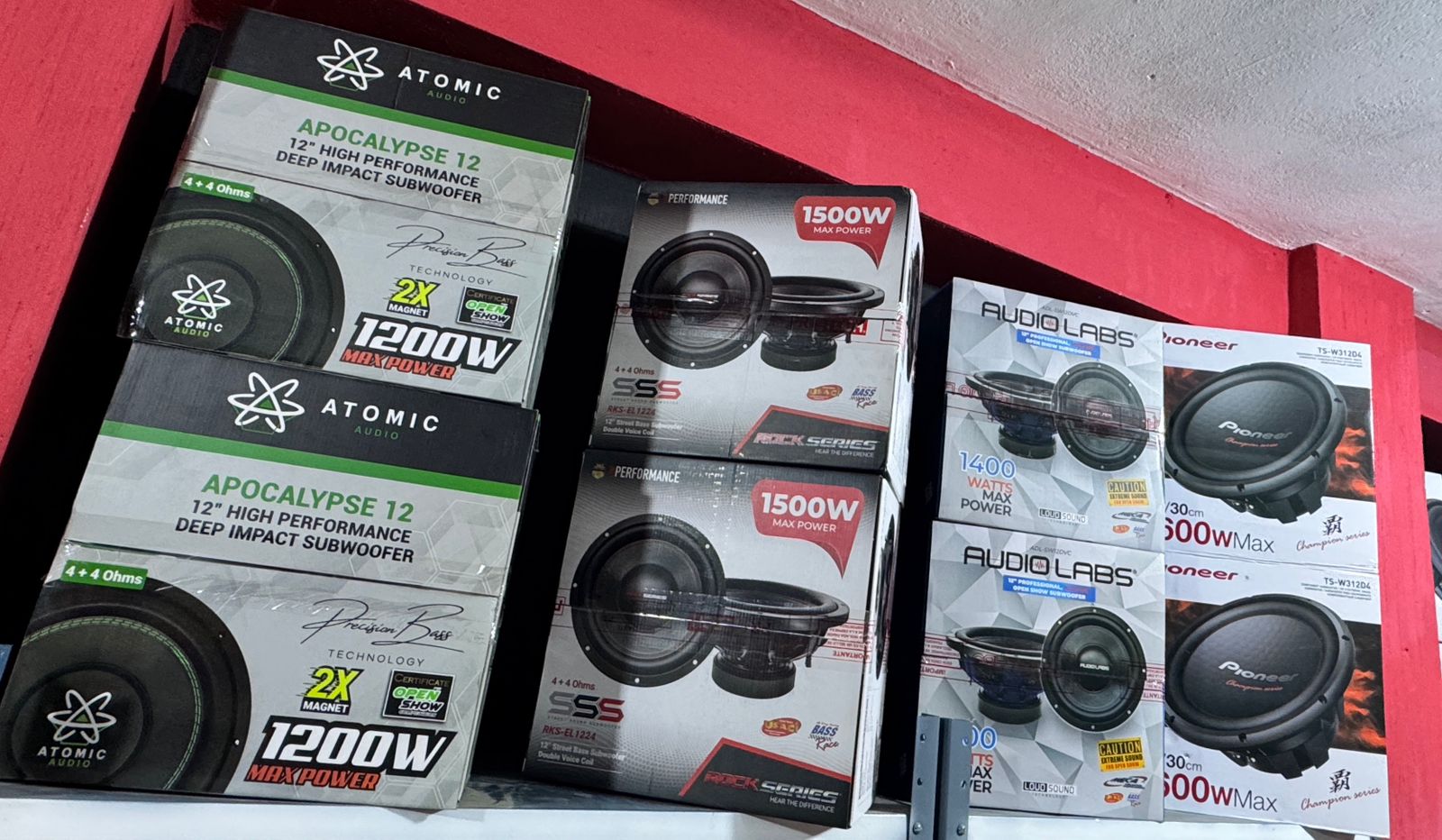 Subwoofer de Competencia